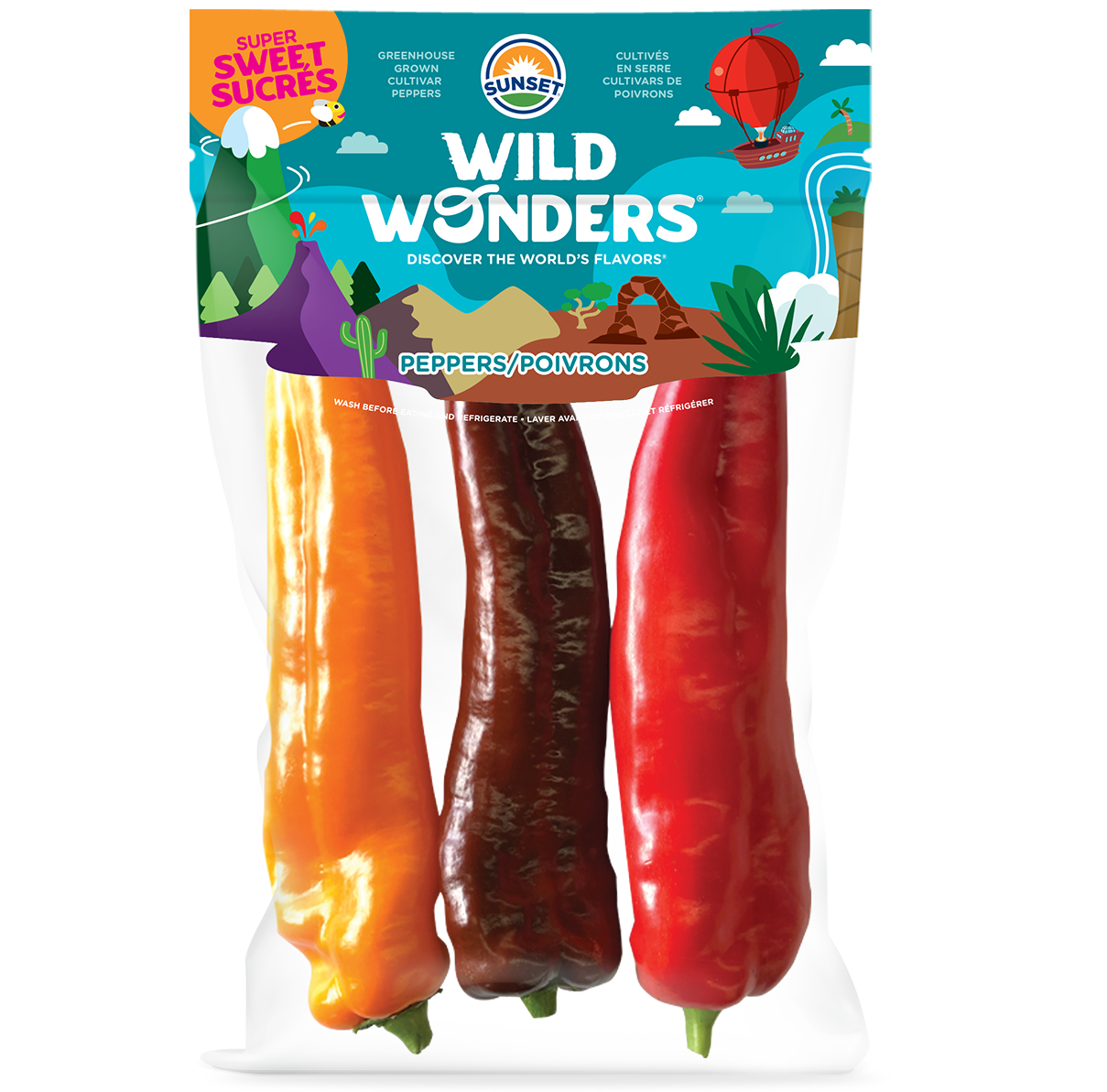 Peppers, Large Sweet 12oz *LIMITED*