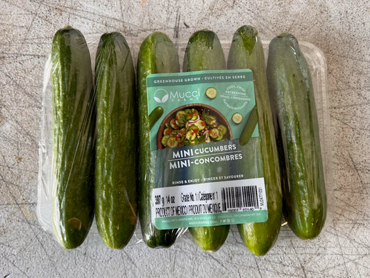 Cucumbers, mini