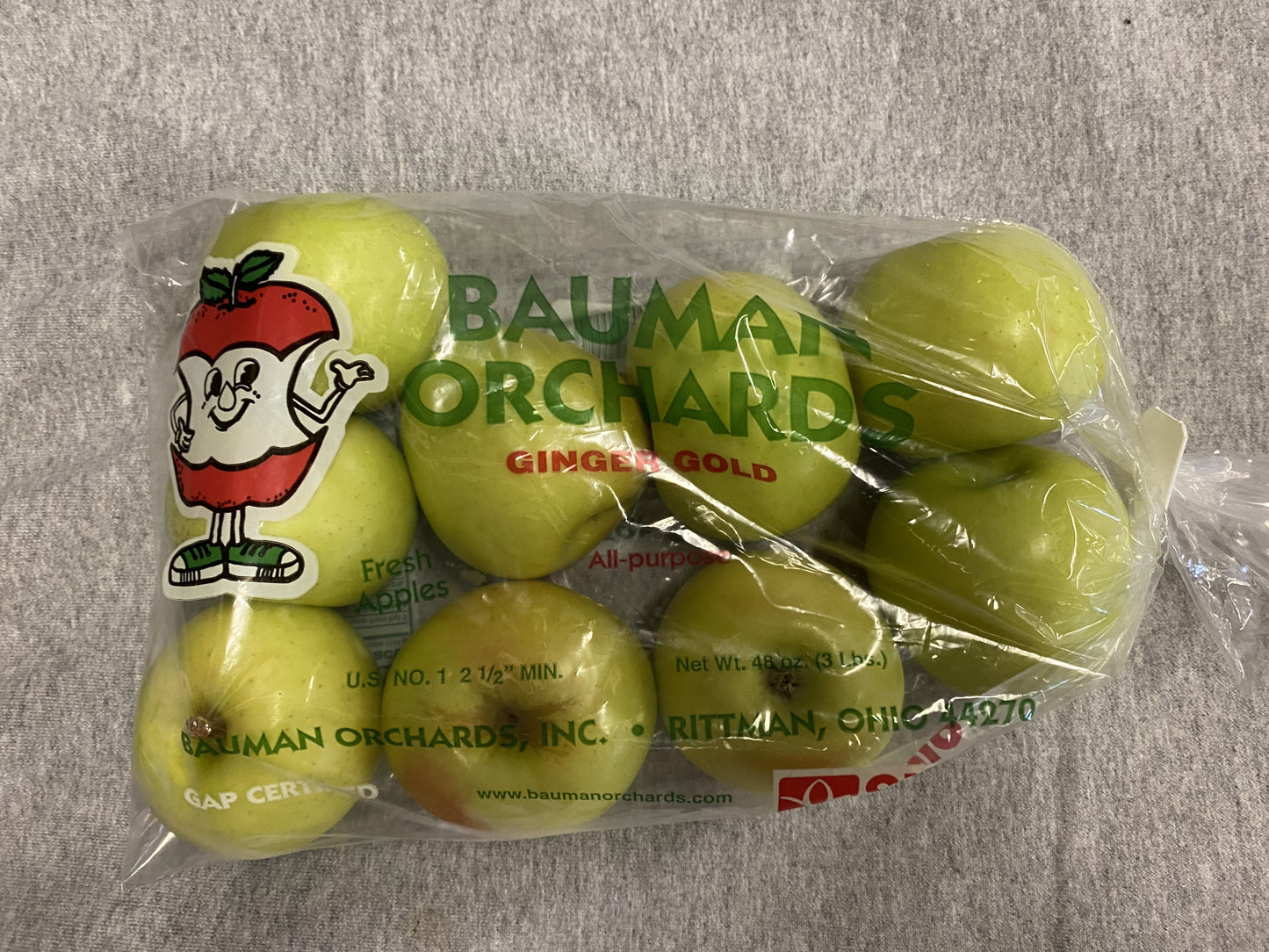 Apples, Gold Delicious -3lb bag